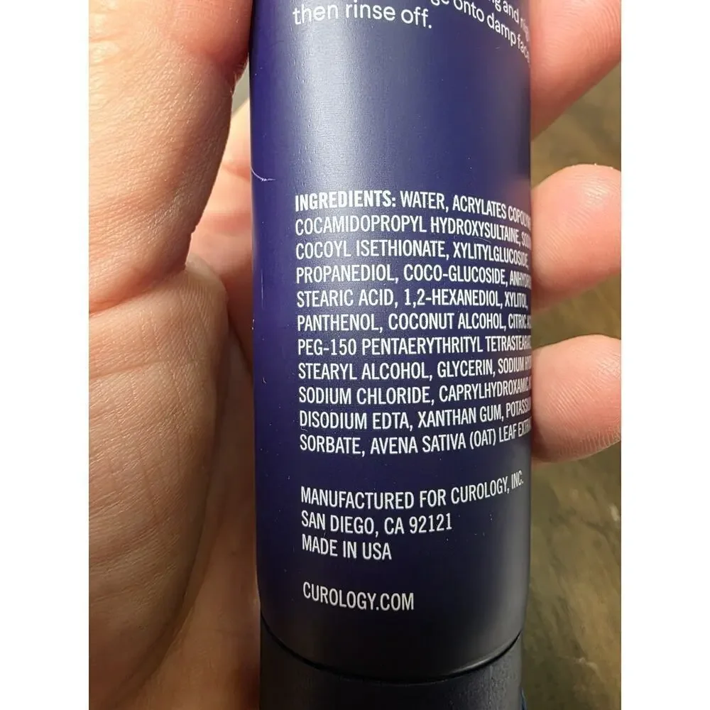 Curology The Cleanser ~ 80ml‎ 2.7 fl oz ~ Sealed